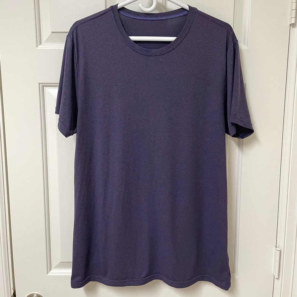 CoolKeep Heather Purple Short Sleeve Pajama T-Shirt